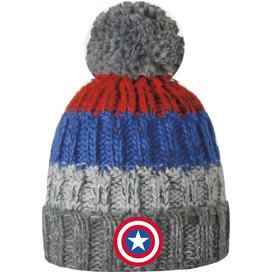 Avengers – Detská zimná čiapka Kapitán Amerika, veľkosť 54