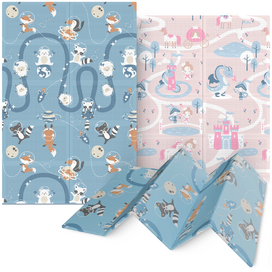 Detská skladacia podložka 180 x 120 cm COSMO – malá