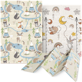 Detská skladacia podložka 180 x 120 cm  INDIAN – malá