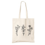  BIO bavlnená taška 3 divé kvety