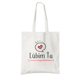 BIO bavlnená taška Ľúbim Ťa