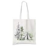 BIO bavlnená taška stan pri strome 