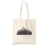 BIO bavlnená taška les a štít 