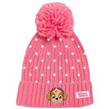 Zimná čiapka Paw Patrol Skye, dievčenská, ružová, veľkosť 54