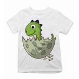 Detské tričko Dinosaurus rozbité vajíčko