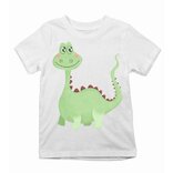 Detské tričko Vysmiatý dinosaurus