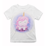Detské tričko jednorožec fialový krúžok 