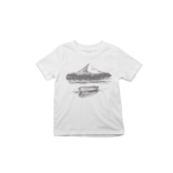 Detské tričko čln na vode
