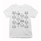 Detské tričko Maľované mačičky 