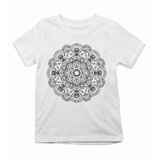 Detské tričko Maľovaná mandala 