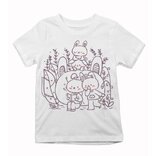 Detské tričko Maľovaný zajko 