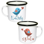 Hrnčeky pre páry navždy spolu (2ks)