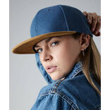 Šiltovka Semišová Modrá 