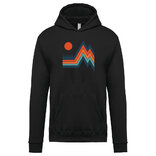 Pánska mikina s kapucňou Retro príroda