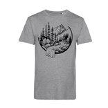 Pánske BIo tričko príroda v kruhu 