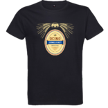  Pánske tričko Ocino garancia kvality čierne