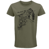 Pánske BIO tričko Hory ma volajú ceduľka pri ceste 