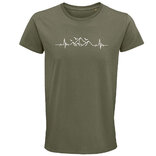 Pánske tričko EKG príroda