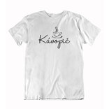 Pánske vtipné tričko kávopič