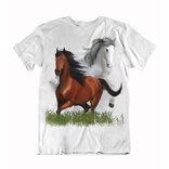 Pánske tričko bežiace kone