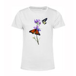 Dámske  tričko 2 motýle a kvet