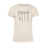 Dámske Bio tričko tulipány skica 