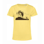 Dámske BIO tričko jeleň a les