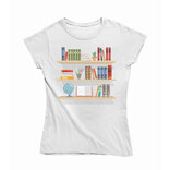 Dámske tričko knihy 