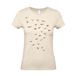 Dámske tričko Kŕdel vtákov