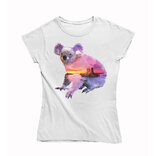 Dámske tričko maľovaná koala 