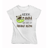 Dámske vtipné tričko  Niesom lenivá 