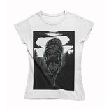 Dámske tričko kráčajúci vlk