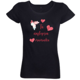 Dámske Bio tričko Maminka srdiečka