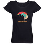 Dámske tričko Zrodená pre turistiku