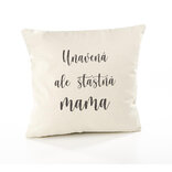 Vankúš Unavená ale šťastná mama