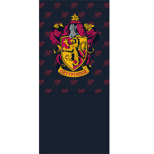 Harry potter – detský zimný nákrčník gryffindor, tmavomodrý - hp_snood_left