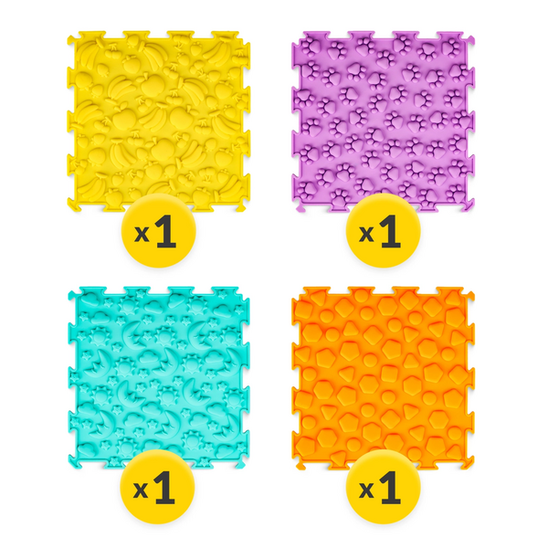 Ortopedická senzorická podložka puzzle pre deti – 4 diely - eea74fa2-43e9-42f7-9397-c117dc45d8ca