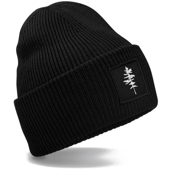 Čiapka štvorec strom - ciapka-strom-cierna