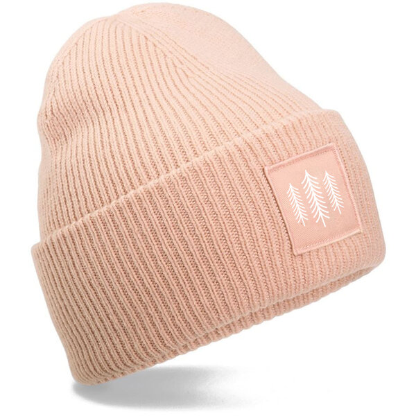 Čiapka štvorec tri stromy - ciapka-ruzova-stromy