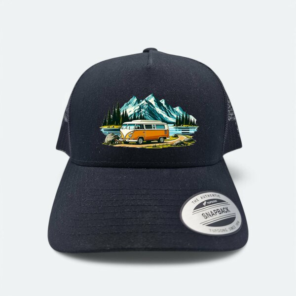 Šiltovka karavan v horách čierna - 3aabcbe4-b56b-4d8a-b9de-aa094d811389