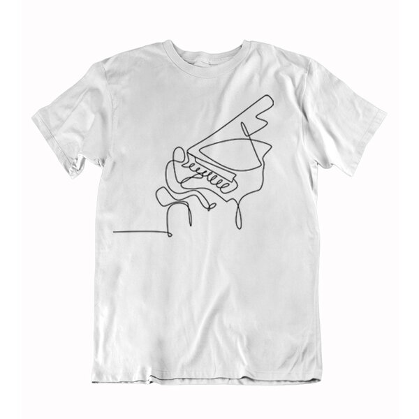 Pánske tričko klavirista - 23