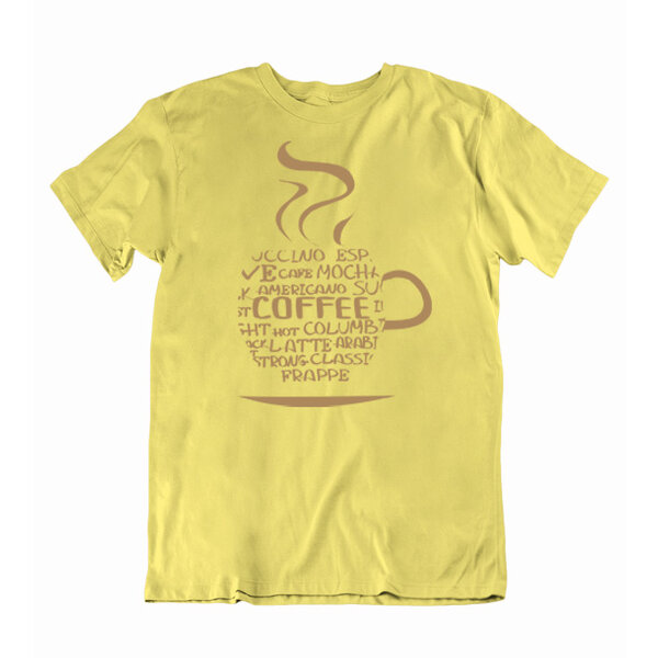 Pánske vtipné tričko ranná káva - 65