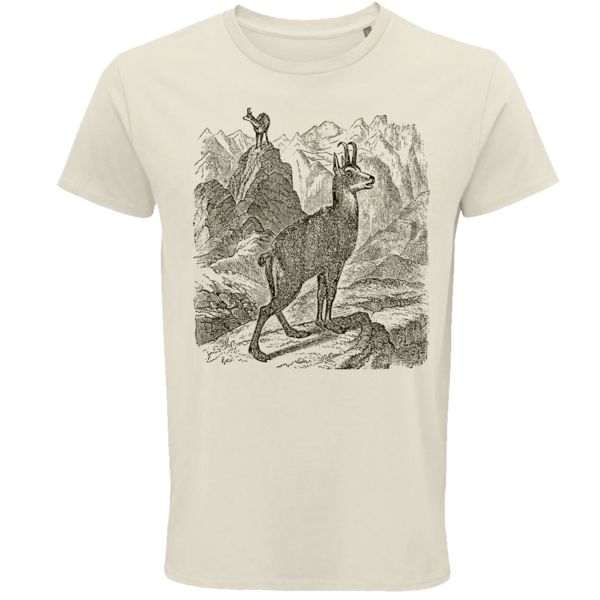 Pánske bio tričko kamzíky na horách - 5