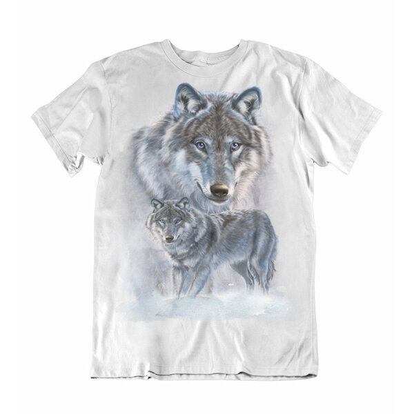 Pánske tričko snežní vlci - 21