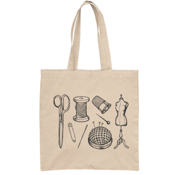 Bio bavlnená taška pre najlepšiu krajčírku - bio-taska-darcek-pre-sicku