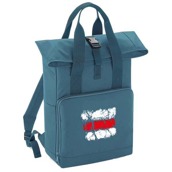 Ruksak červená turistická značka - ruksak-cervena-turisticka-znacka-modry