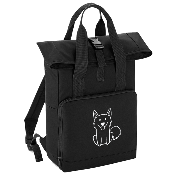 Ruksak veselý pes - ruksak-vesely-pes-cierny