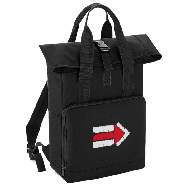 Ruksak červená turistická šípka - ruksak-cervena-turisticka-sipka