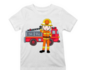 Detské tričká – hasičské autá