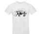 Pánske tričká s potlačou nosorožca